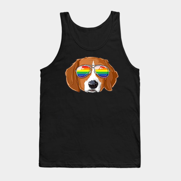 Dog Puppy LGBT Tank Top by MonkeysMind